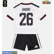 Deutschland Deniz Undav #26 Heimtrikotsatz Kinder WM 2026 Kurzarm (+ Kurze Hosen)